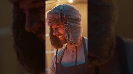 La joie de Pepsi : un barbecue en hiver