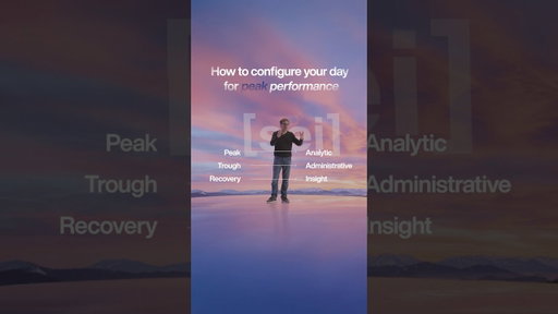 The Daily Map For Peak Performance | Daniel Pink