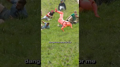 Can a hollywood stuntman win cheese rolling?