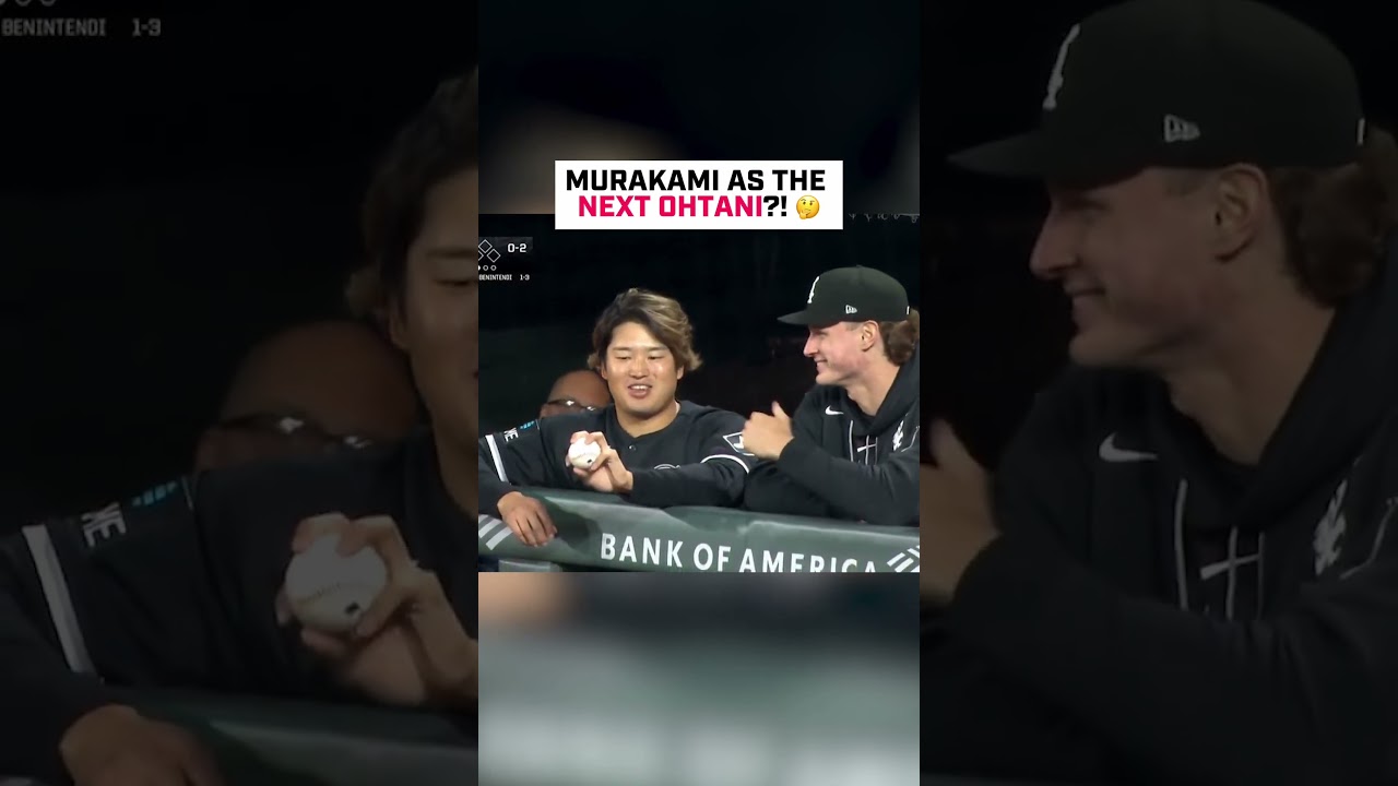 Munetaka Murakami Is Learning How To Throw A Changeup From Noah Schultz 🤔