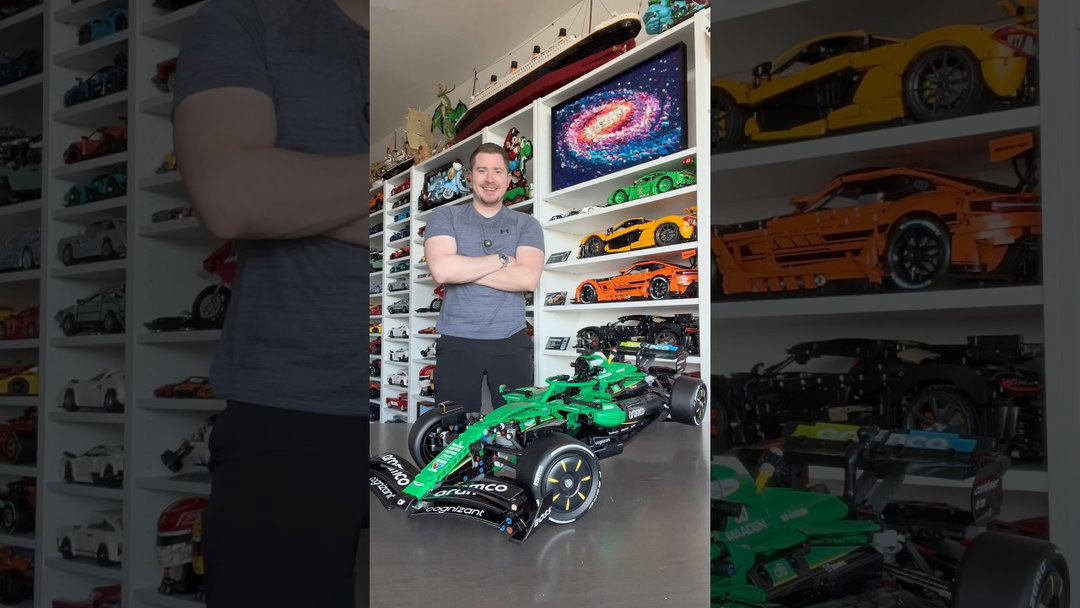 New LEGO Aston Martin F1 car! I LOVE THIS! #LEGO #AstonMartin #F1 #Racing #Formula1