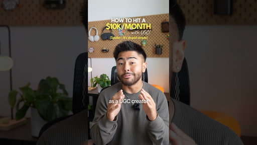 The ACTUAL math behind making $10k a month as a UGC creator #ugc #ugctips #branddeals