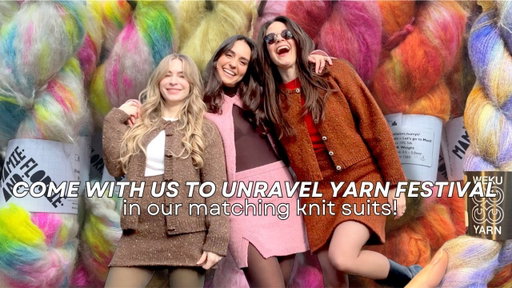Come to Unravel Yarn Festival with Us! Knitting Vlog