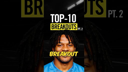 Top-10 Fantasy Breakouts (Part 2)