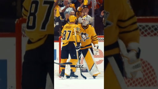 Sidney Crosby Reacts to Penguins Game 5 Win 🙌  #nhl #stanleycup #penguins