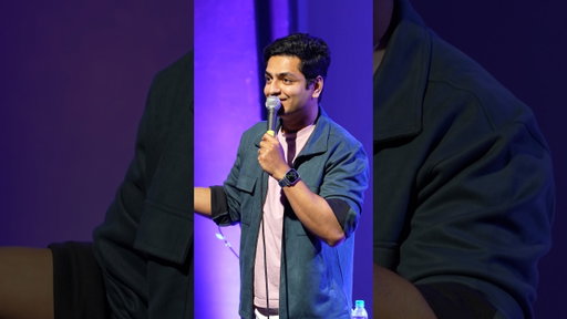 Finding your missing daughter in the audience #standupcomedy