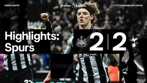 Newcastle United 2 Tottenham Hotspur 2 | Premier League Highlights