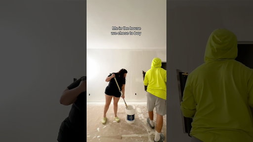 Level 5 finish on the walls 🫣 #plaster #construction #diy #reno #homereno