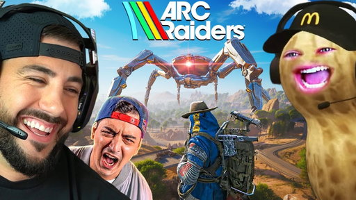 PLAYING ARC RAIDERS WITH BURNT PEANUT WAS PURE CHAOS 😂