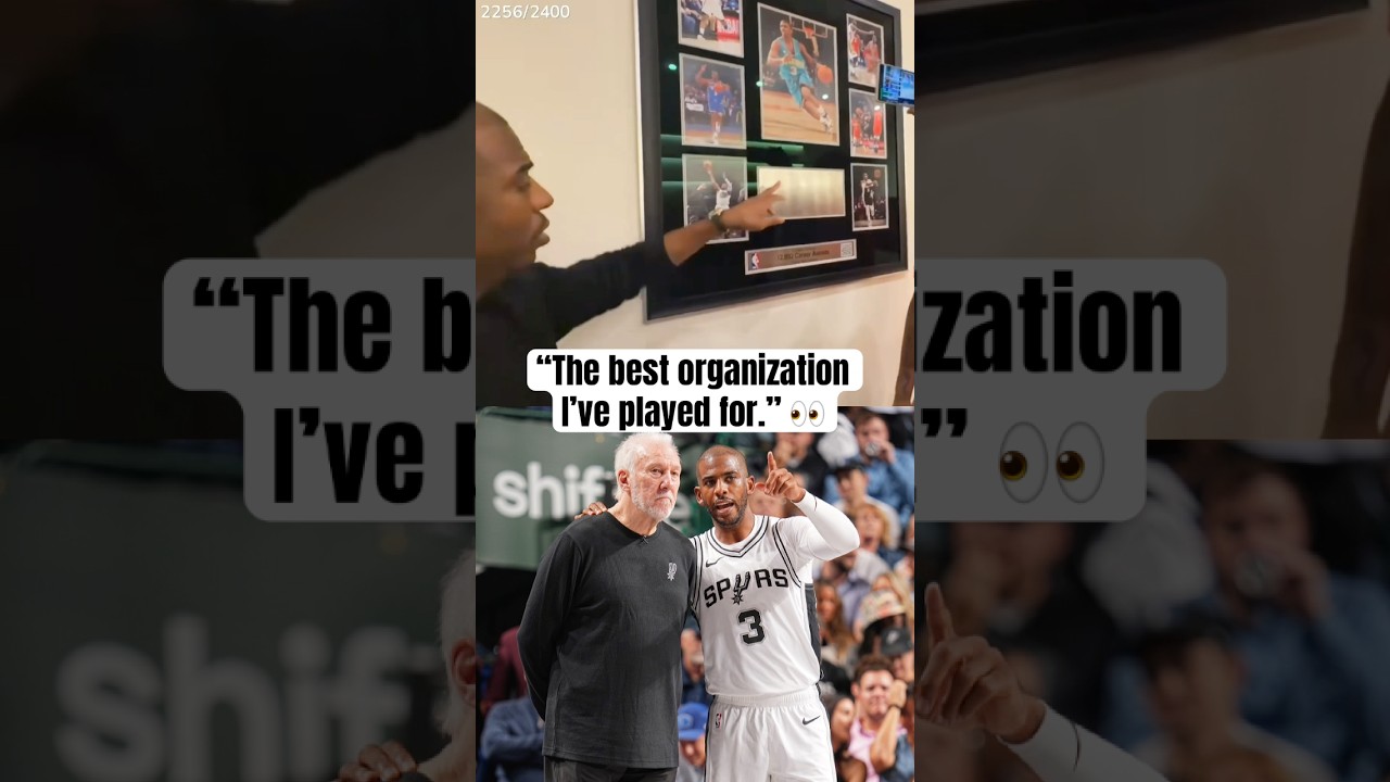 Chris Paul says Spurs are the best org he’s played for 👀 (via @TheTylilShowLivee)