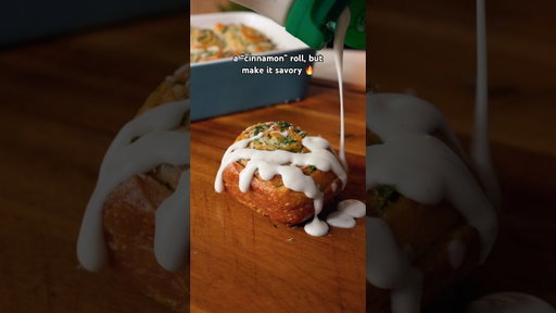 Savory “Cinnamon” Roll 🔥