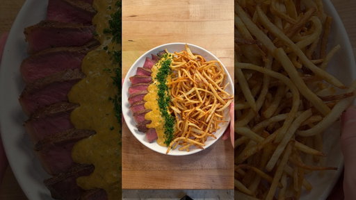 Steak Frites with Cowboy Butter!