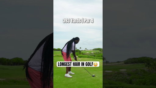 HOW DOES HE SWING WITH HIS HAIR😳