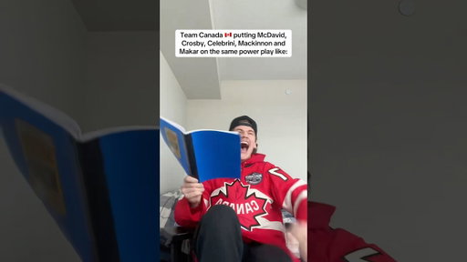 Canada is putting out an All-Star team on the powerplay at the Olympics😂 #hockey #olympics #canada