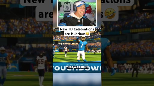 New Madden 27 Celebrations are hilarious😭 #madden27 #madden #gaming #thegoosetv #shorts