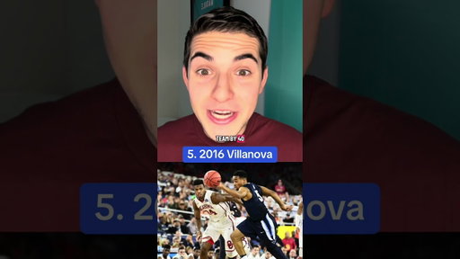 Ranking The Last 10 College Basketball Champions #marchmadness #collegebasketball #michigan