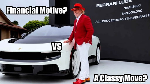 Why the Ferrari Luce Sold for $40M at auction and the Impact It will have on Future Luce Values