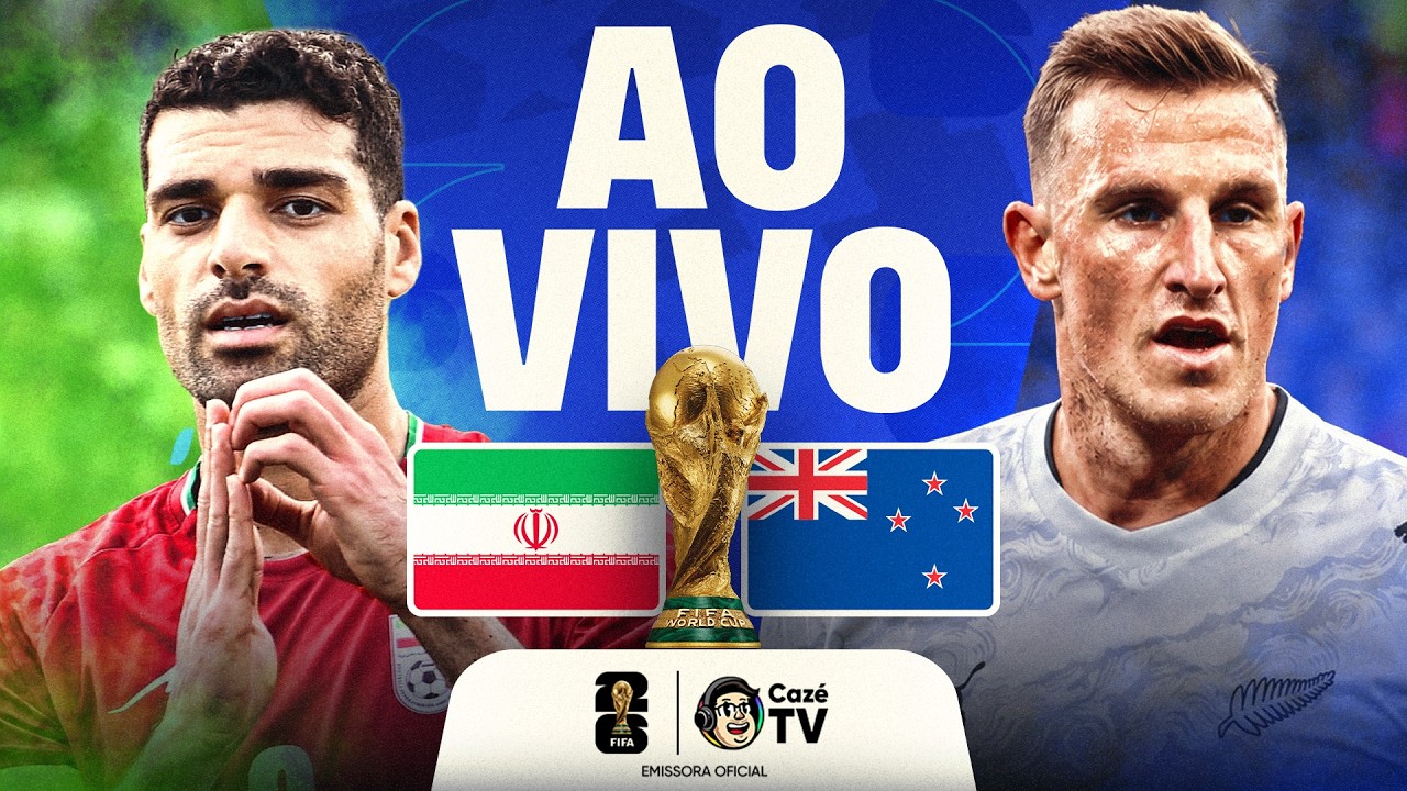 JOGO COMPLETO: IRÃ X NOVA ZELÂNDIA | COPA DO MUNDO FIFA™ 2026 | 1ª RODADA | FASE DE GRUPOS