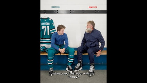 Sharks Royalty.  Jumbo and Mack talk Olympics and the upcoming season.