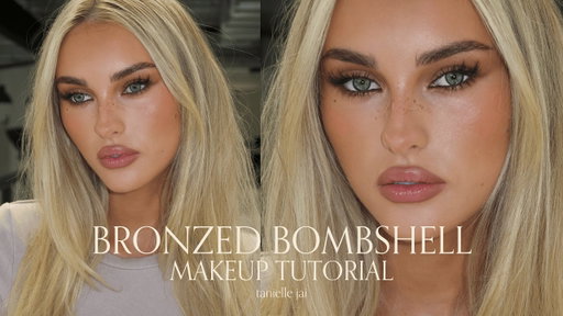 A Bronzed Bombshell Soft-glam Tutorial on Summer Hart | by Tanielle Jai