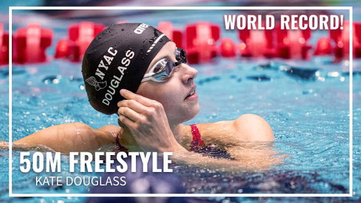 Kate Douglass Takes Down WORLD RECORD in 50M Freestyle | 2026 TYR Pro Swim Series Indianapolis