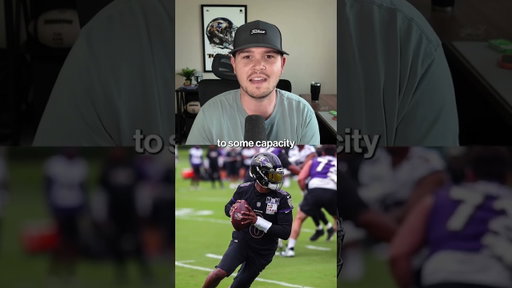 Lamar Jackson showed up to OTAs everybody!