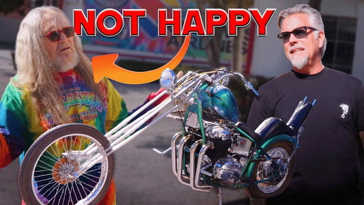 Rick Fairless Didn't Know I Would Do THIS With His 70's Chopper