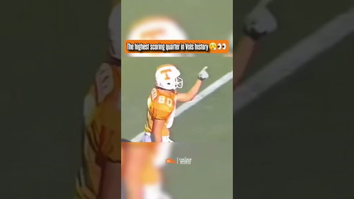 TB to when the Vols scored 35 unanswered points in the first quarter vs Arkansas in 2000🤯🔥