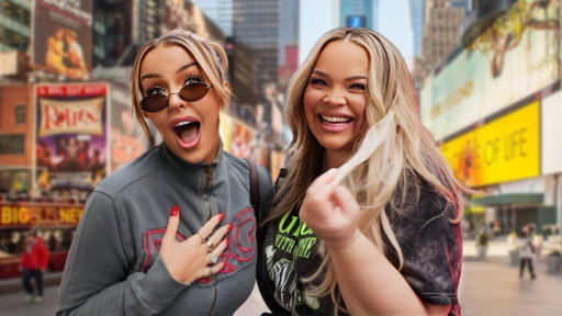 TANA AND TRISHA TAKE NEW YORK CITY! (broadway. hot dogs. shopping.)