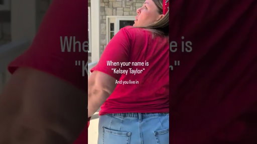 As a "Kelsey Taylor" (my middle name), The weirdest side effect of this whole Travis Kelce/Taylor
