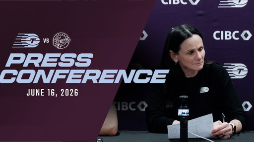 Laura Juškaitė, Sandy Brondello and Marina Mabrey | Toronto Tempo Press Conference | June 16, 2026