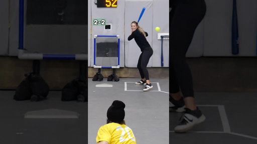 Can a pro softball pitcher hit a blitzball? 🥎
