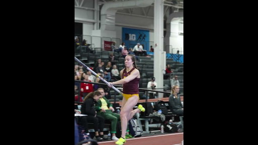 Sofia Condon Sets New Indoor Lifetime Best in Pole Vault (4.25m) at 2026 B1G Indoor Championship