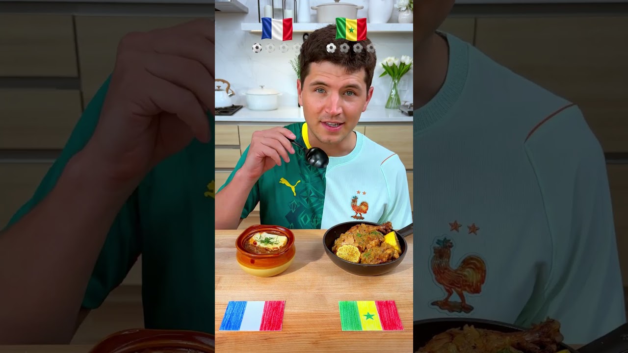 France vs Senegal Food