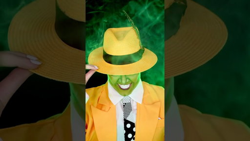 THE MASK 💚🎭 Another favourite throwback 🙌🏻 | EllaDoesFx | #shorts