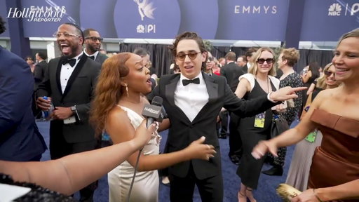 Quinta Brunson and Marcello Hernández Work Out Their Beef on the Emmys Red Carpet | Emmys 2026