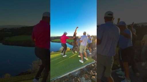 Hole in one to win a tournament was crazyyyyy‼️ #golf #Malosigolf