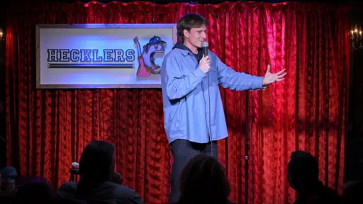 this man was the most annoying heckler I've ever encountered