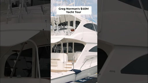 Greg Norman’s INSANE Yacht