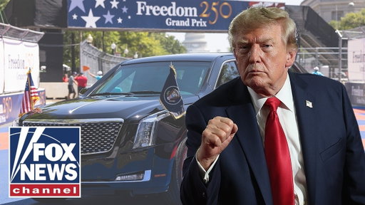 'THE BEAST': Trump set for HISTORIC lap at Freedom 250 Grand Pix