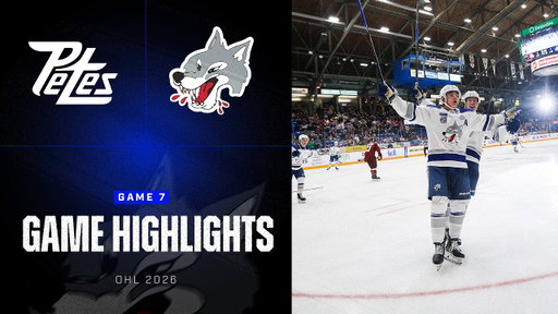 Game 7 Highlights: Peterborough Petes vs Sudbury Wolves