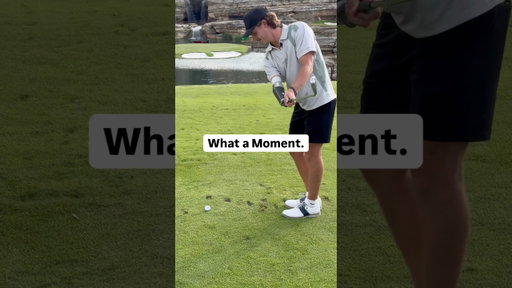 One of the best shots I have on film… shoutout toto @Looper_life for the 🎥 #golf