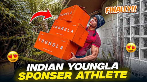 Finally YOUNGLA Sponsored Athlete From India 😍