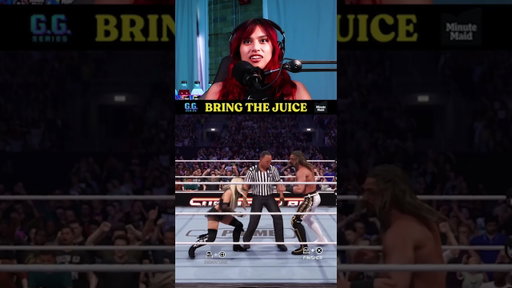 The match turns into a runway @zlam_dunk @caracakez on the GG Series Pod — powered by Minute Maid