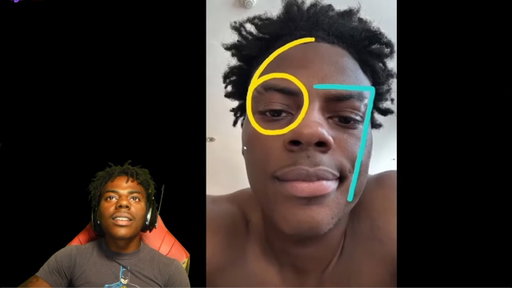iShowSpeed Reacts To His Face Being Drawn With “67” 😭