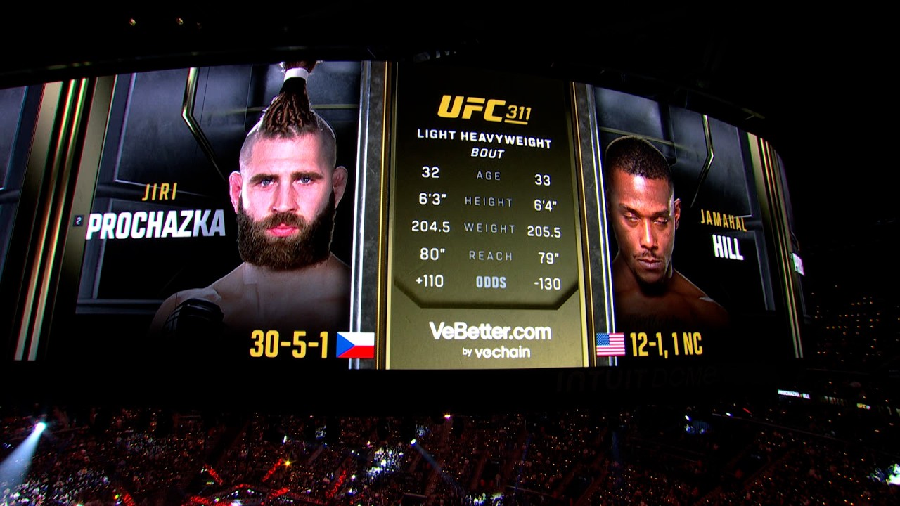 Jiri Prochazka x Jamahal Hill | LUTA COMPLETA | UFC 327