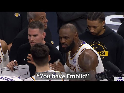 LeBron James Figures Out 76ers Trick Play