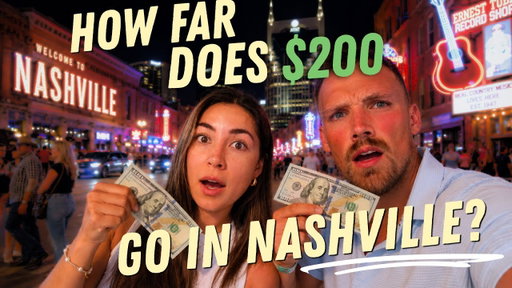 How Long Does $200 Last in Nashville, TN?! The Dollar Series Ep. 1