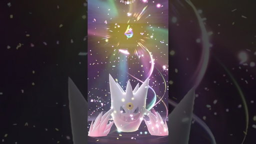Mega Evolving Alpha & Shiny Gengar #gengar #pokemon #pokemonlegendsza #nintendoswitch2 #shinypokemon