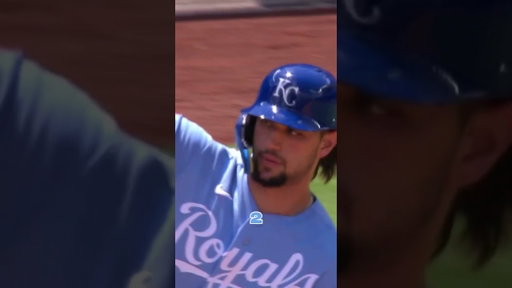 Wait for Salvy's Reaction to Jac's Homer 😂 #kcroyals #reaction #homerun #salvadorperez #MLB